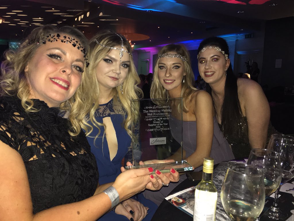 We are so proud to have won supplier of the year to <a href="/Wedwishingwell/">Wedding Wishing Well</a> @#bnswedawards2016