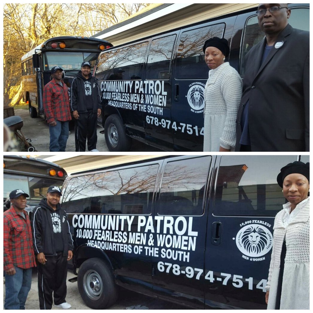 10000Fearless's tweet image. We just added a van to our 10,000 Fearless Men &amp;amp; Women Headquarters of the South Community Patrol Fleet!