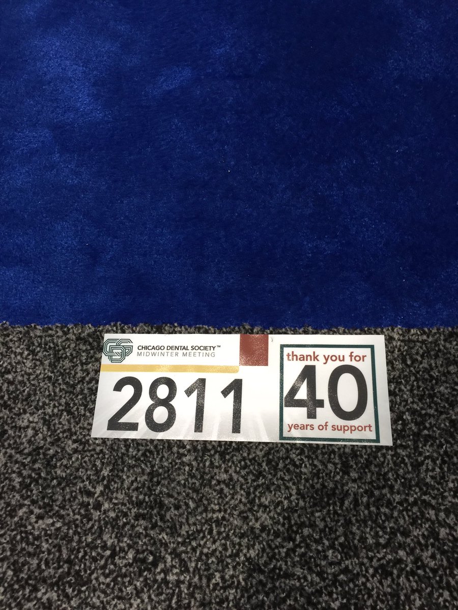 HazelHendymba's tweet photo. Visit 2811 Chicago mid winter @dentalorganiser #dental #midwinter16 https://t.co/rgamG4wvDQ