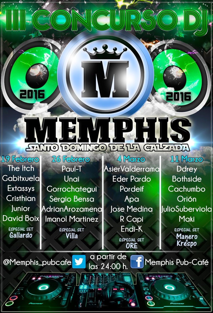 III concurso #DjMemphis