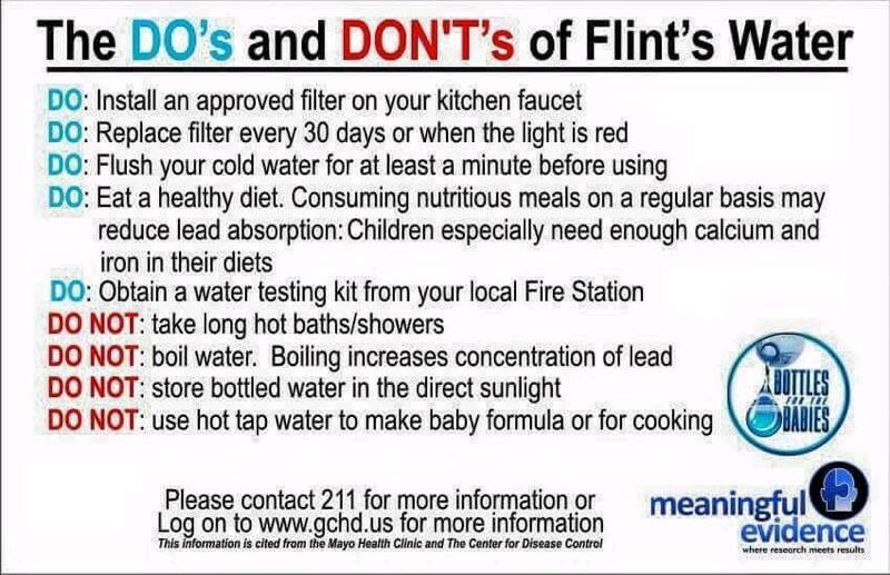 CleanFlint's tweet photo. Watch what you drink... #cleanwater4flint https://t.co/vIUQdlgPFh