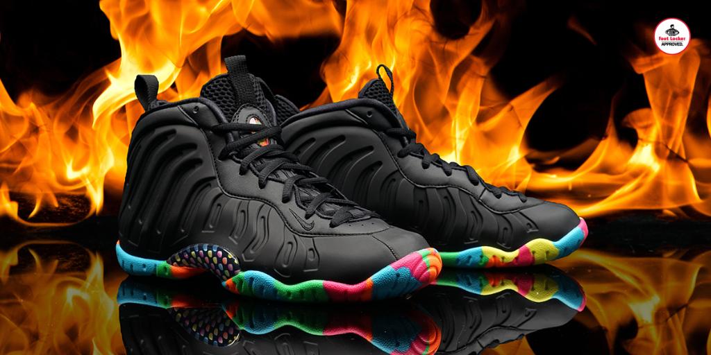nike little posite one foot locker