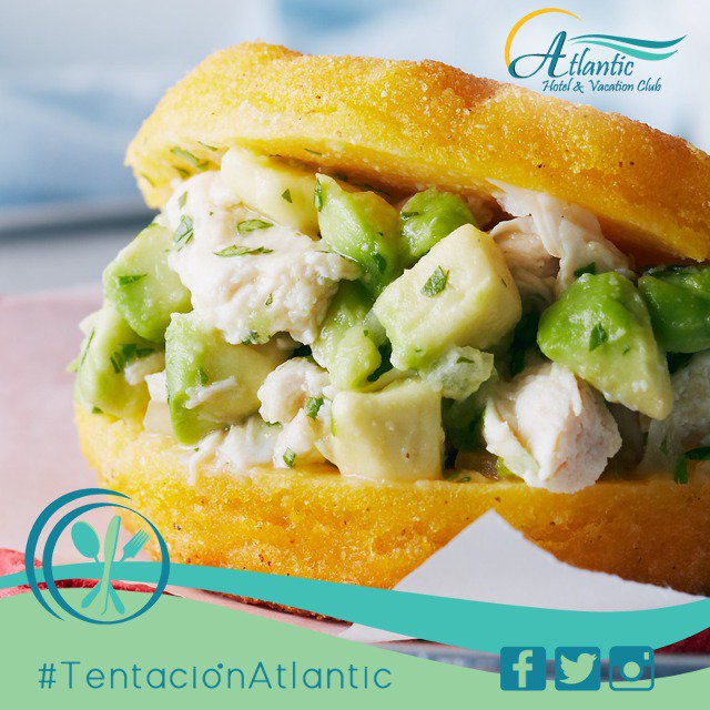 AtlanticHVC's tweet photo. #TentaciónAtlantic | Hoy cenamos una deliciosas arepas de reina pepiada  ¡Puro sabor venezolano! https://t.co/oTJWiKcrue