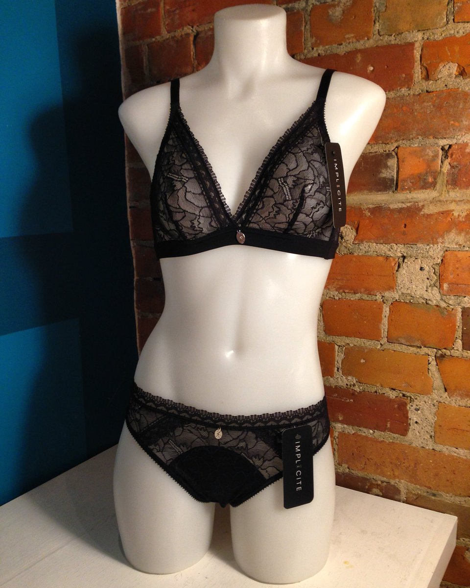 FortheGirlsTO's tweet photo. New in the shop! Implicite Intense soft cup bra $72 &amp; panty $45 (s/m/l) #implicitlingerie #wirefreebra  #forthegirls https://t.co/4r8jdb1nOM