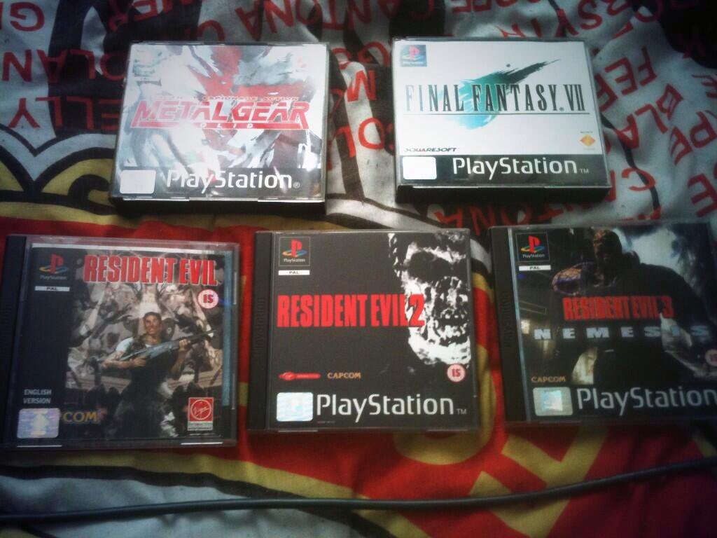 Retr0Joe's tweet photo. Just 5 ps1 games. That's All. https://t.co/yOWJvZ1jNK
