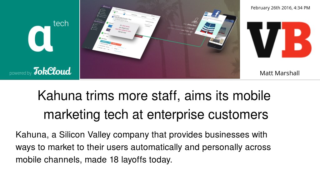 abstractTechTC's tweet image. venturebeat.com/2016/02/26/kah… by #MattMarshall #startups
