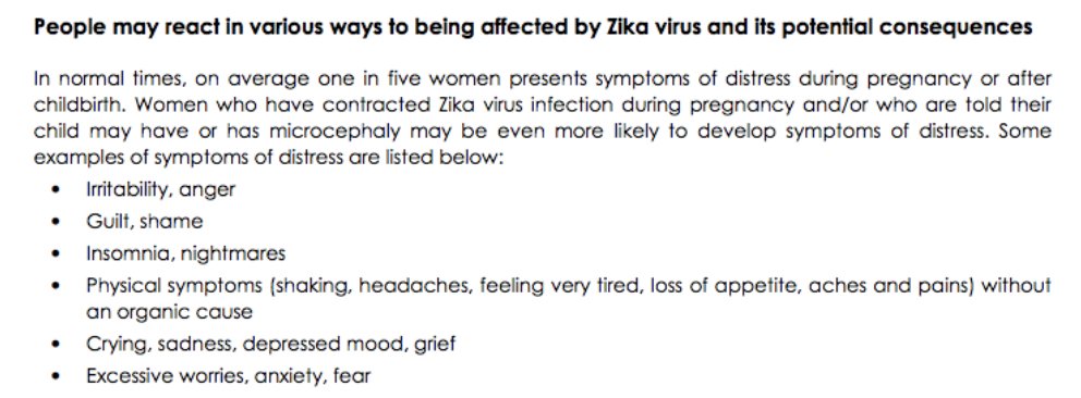 Some examples of symptoms of distress: goo.gl/tXoBK1 #ZikaVirus