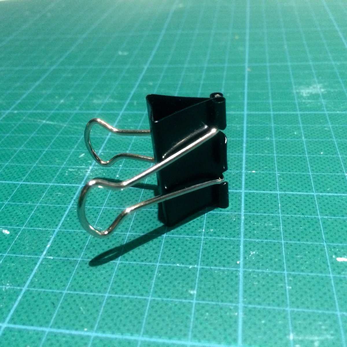 TodaysObject's tweet photo. Today's object is a little late but has just as much potential. Metal clip... OR a miniature handbag #TodaysObject https://t.co/Sj96fsLlyZ