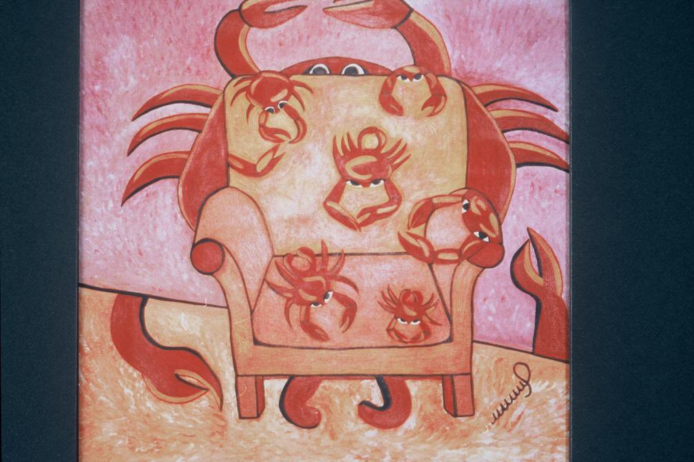 Kya_Khan's tweet photo. Crab Sofa #italy #art #tokyo #japan #london #paris #trendy #moma #artinbetween #socialmedia #furniture #cool #modern https://t.co/BK8L9w0fuv