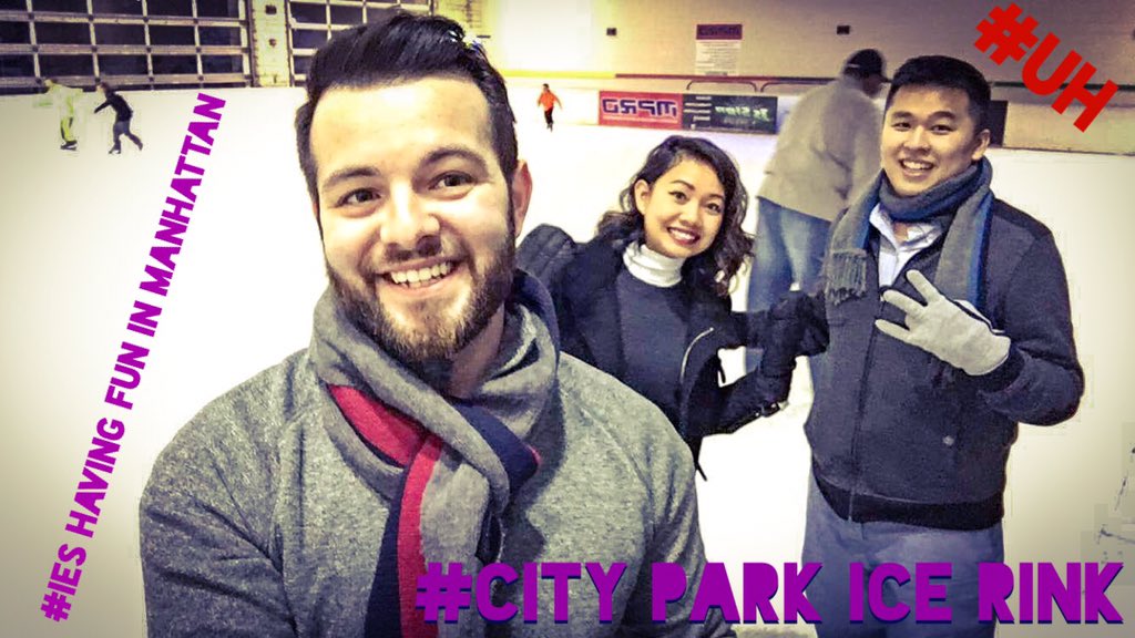 IISE_UH's tweet photo. @IIECon Category 3: IEs having fun ice skating in Manhattan, KS! https://t.co/JE2voy117G