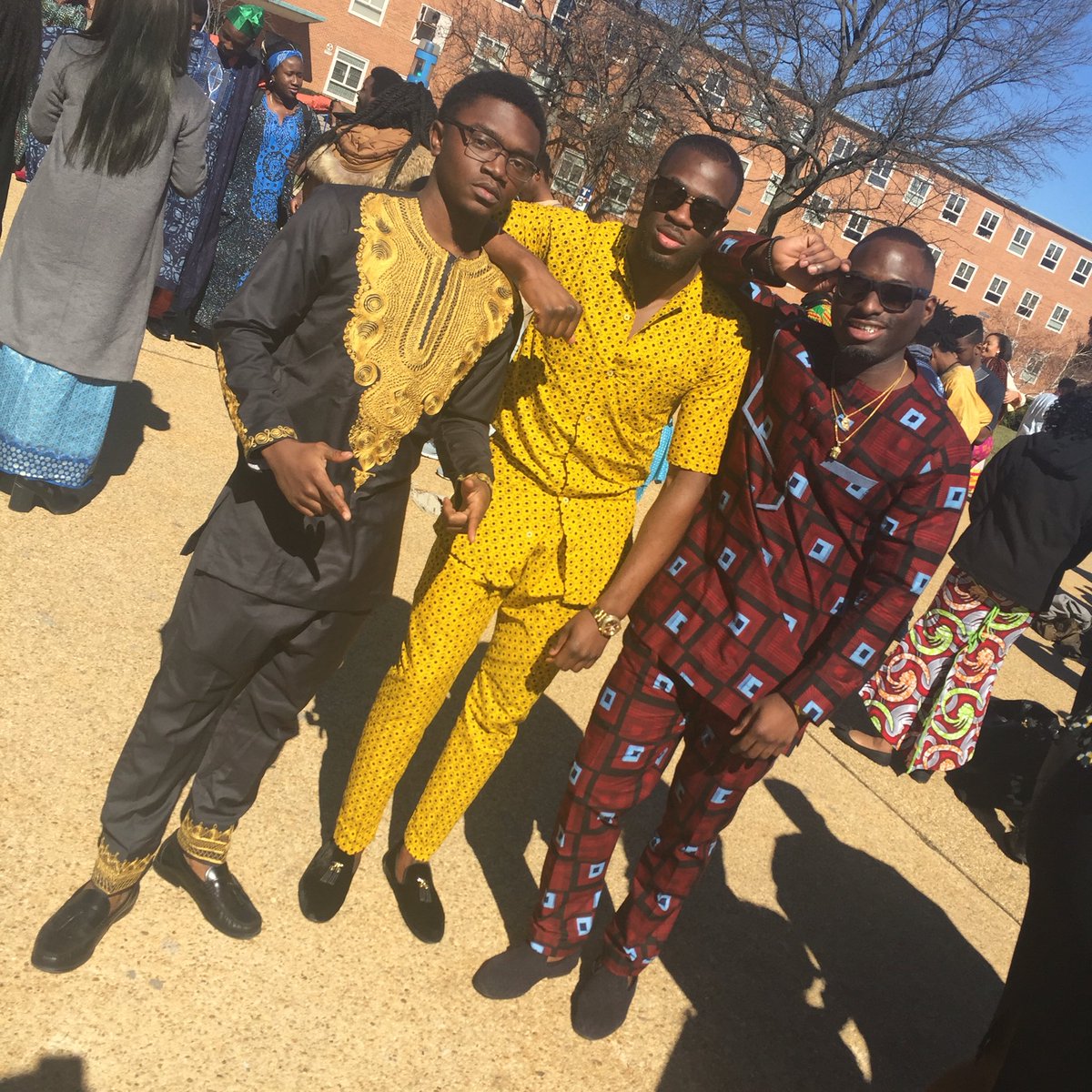 Akin__Owolabi's tweet photo. My crew better than yours 😎😎 African takeover day at Howard 🔥🔥🔥🔥🔥 #HU 🇳🇬🇨🇲🇸🇳🇳🇬🇨🇲🇸🇳 https://t.co/q6IfxBUZAq