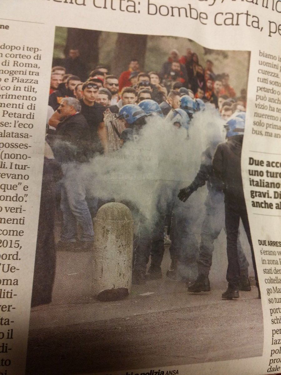 SerkanErdogan's tweet photo. #ultraslan #roma #lagazetta #ultraslanAvrupa #Deplasman #Galatasaray https://t.co/Ro1kYRgzGG