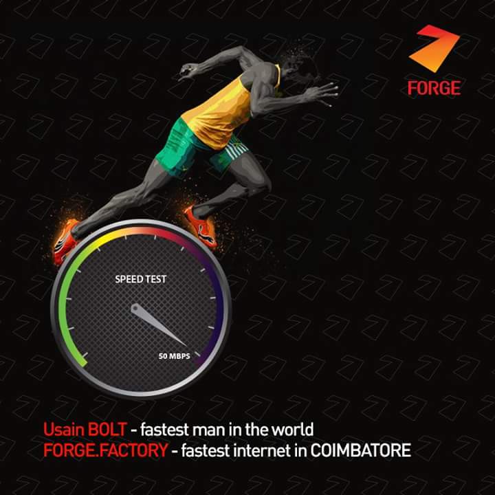 FORGE_FORCE's tweet photo. Get ready to experience the fastest internet in Coimbatore @FORGE_FORCE #ForgeAccelerator https://t.co/9TqXmSyVPF