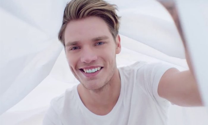 I'll wake you every morning with a kiss.