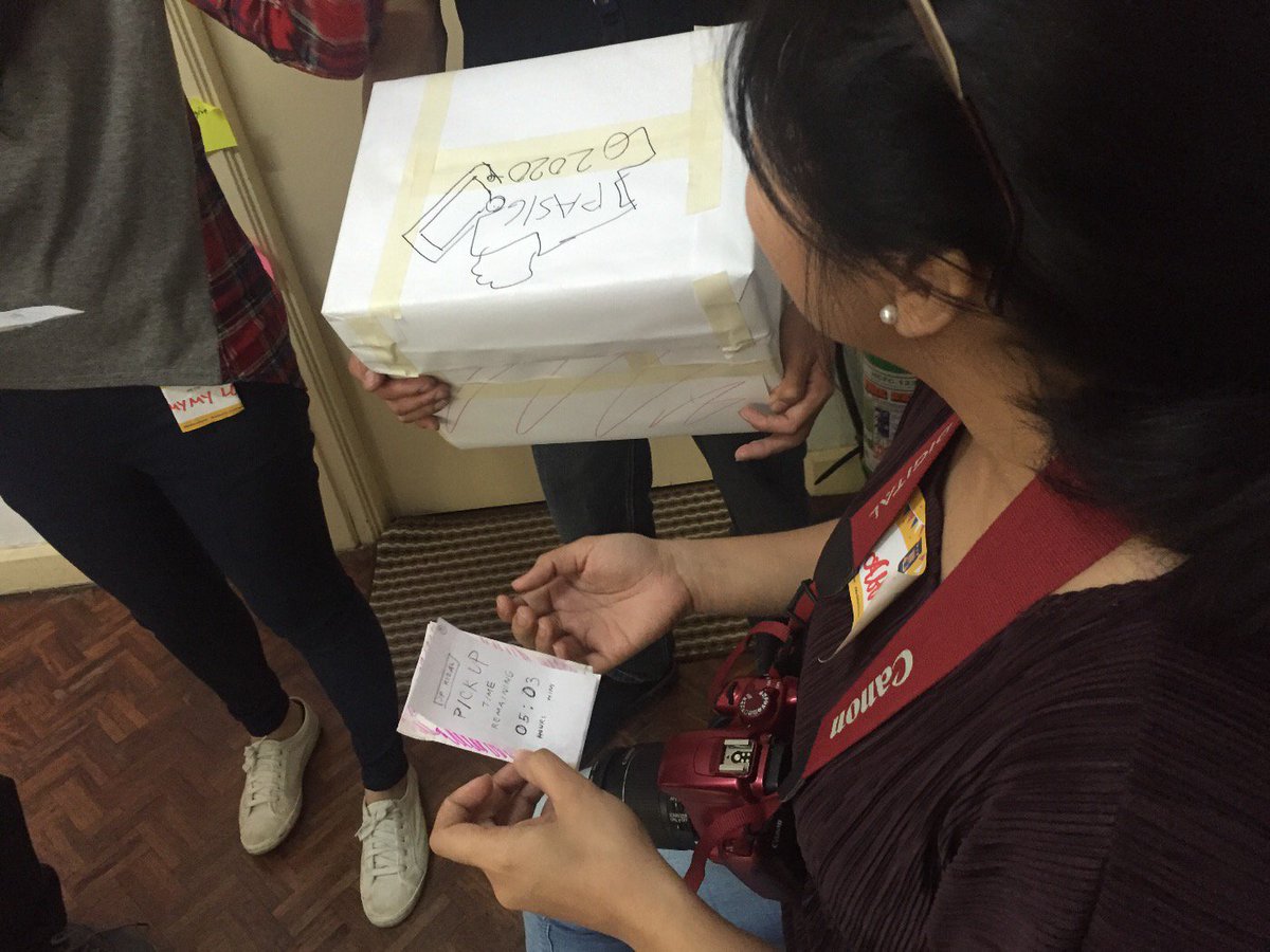 Oooh look who made a trash can locator. Team Pasig River!  #MNLServiceJam #GSJam