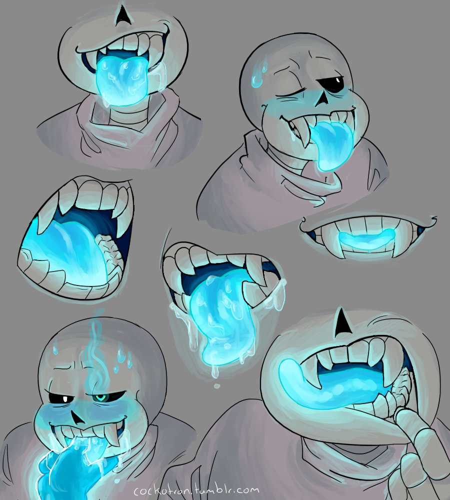 // ok bara sans with the tongue is instant turn on like bone me plz.