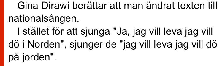 MickeK69's tweet photo. PK-propaganda i kvällens "mello" Gina Dirawi sjunger nationalsången - på arabiska

https://t.co/ztOfyM8KkI

#svpol https://t.co/3z87Eiy6Aj