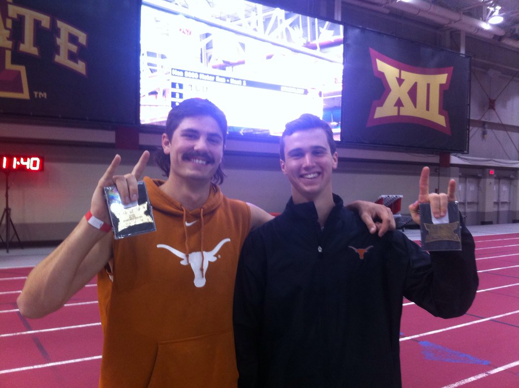 <a href="/UTexasTrack/">Skeithfbettyfr</a> Reese Watson Barrett Poth Big12 champ and 3rd. Hookem