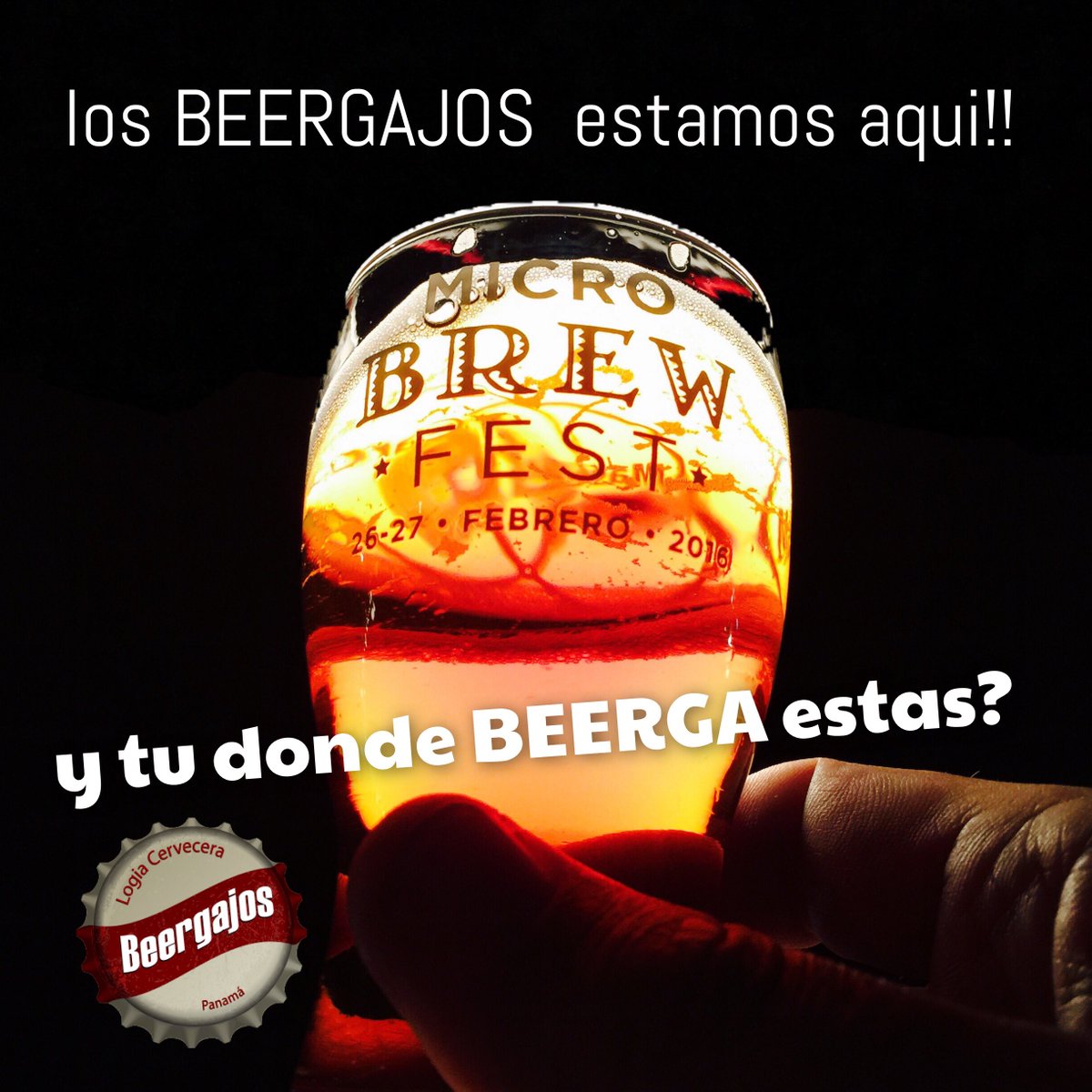 los BEERGAJOS estamos aqui!!!
y TU donde BEERGA estas?