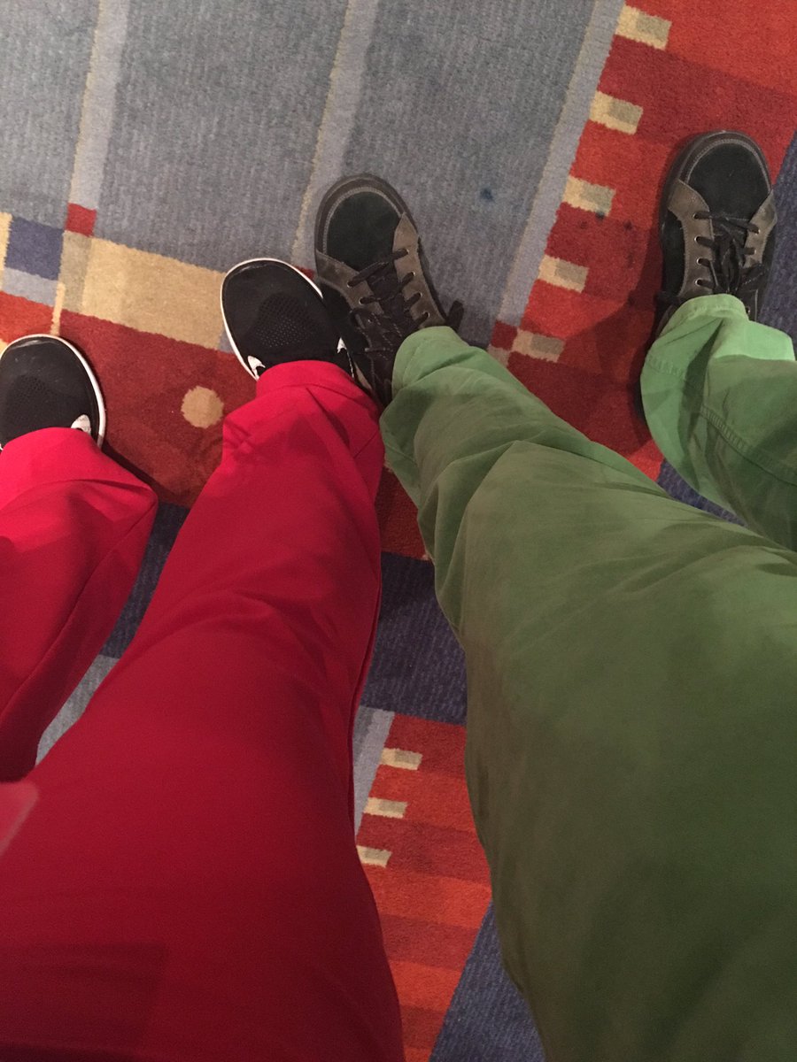 Amy Niessen (@amyniessen) on Twitter photo #Twinsies in celebrating #ChristmasinFebruary at #DevSummit #DC! Missed ya, <a href="/esriMapNinja/">Ben Ramseth</a>!! #BAR #Benny #Twinsies in celebrating #ChristmasinFebruary at #DevSummit #DC! Missed ya, <a href="/esriMapNinja/">Ben Ramseth</a>!! #BAR #Benny