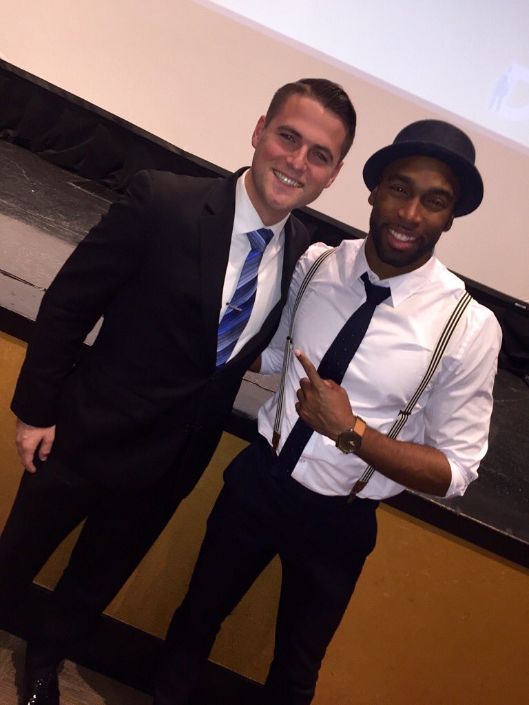 Another great shot of our @SHSU_SGA President and <a href="/TRU_Motivation/">monti washington</a> after a great #DLC2016 opening session! #SHSU