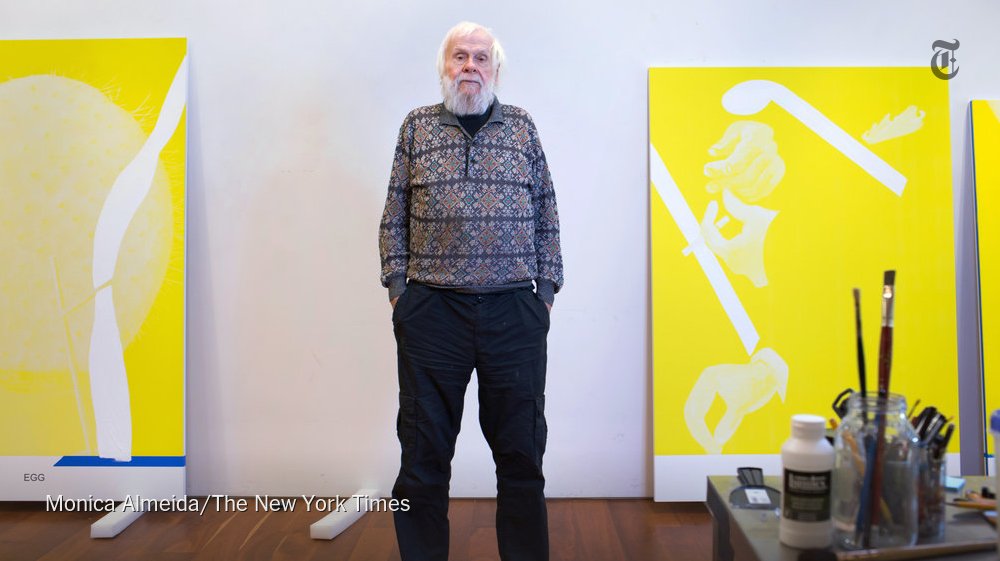 At 84, the artist John Baldessari is grappling with the history of painting nyti.ms/1oNr4nc