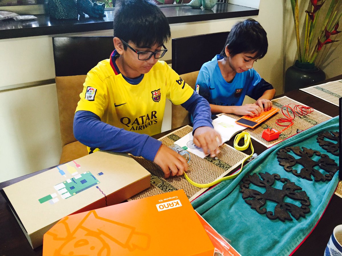 vishalgondal's tweet image. The kids assembled their first Raspberry PI powered computer @TeamKano exciting weekend #ted2016