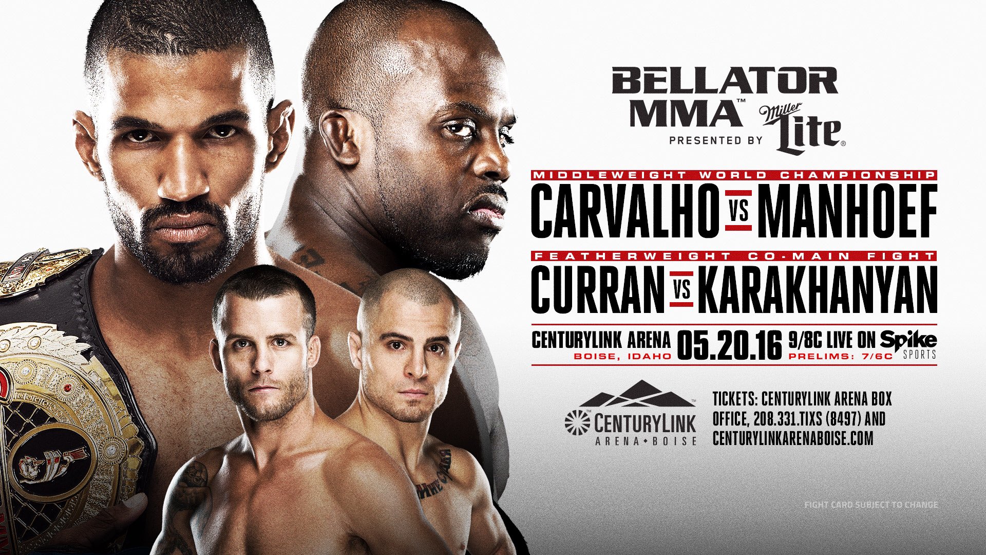 Bellator 155: Carvalho vs. Manhoef - May 20 (OFFICIAL DISCUSSION) CcMKEi8UkAEP0T6