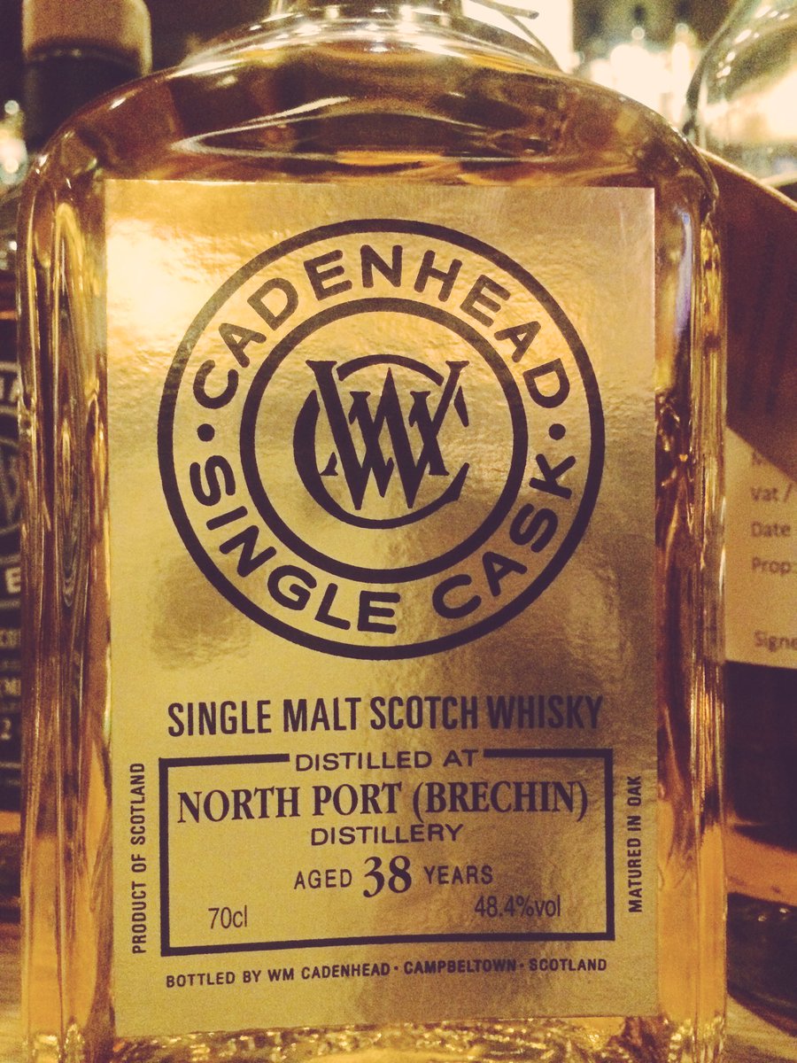 jarkawi99's tweet photo. Whisky 5 #cadengead #northport #brechin 1977 38 yo 48.4% paired wth stuffed pork porchetta https://t.co/tRduP3Zf3r