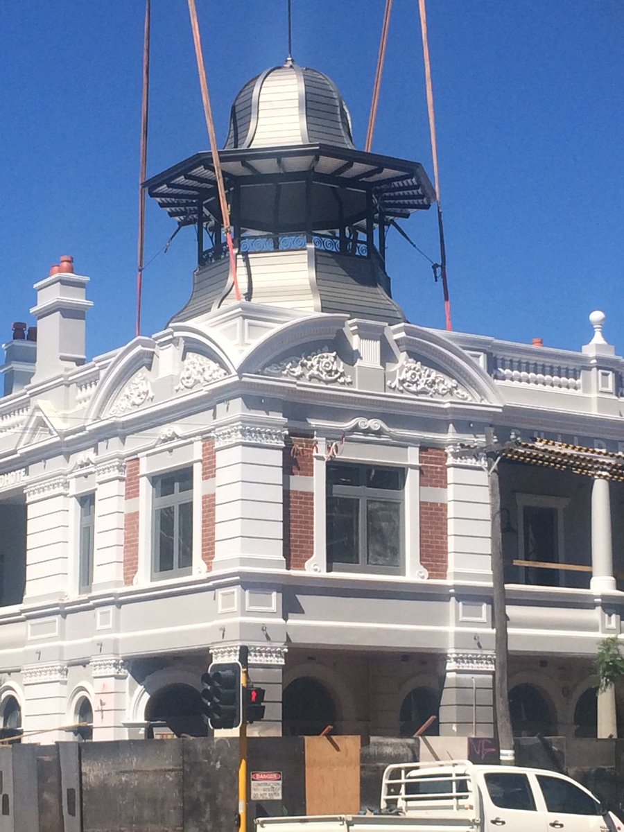 Looking stunning up there #guildfordhotelwip #isntshelovely