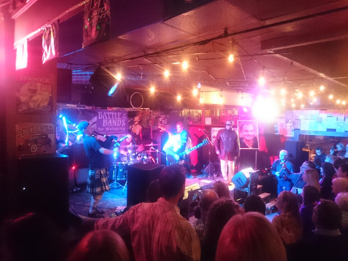 RBC/DC, the fifth band to keep the crowd jumping at this year's #WellspringBattle #ldnont. What and awesome evening.