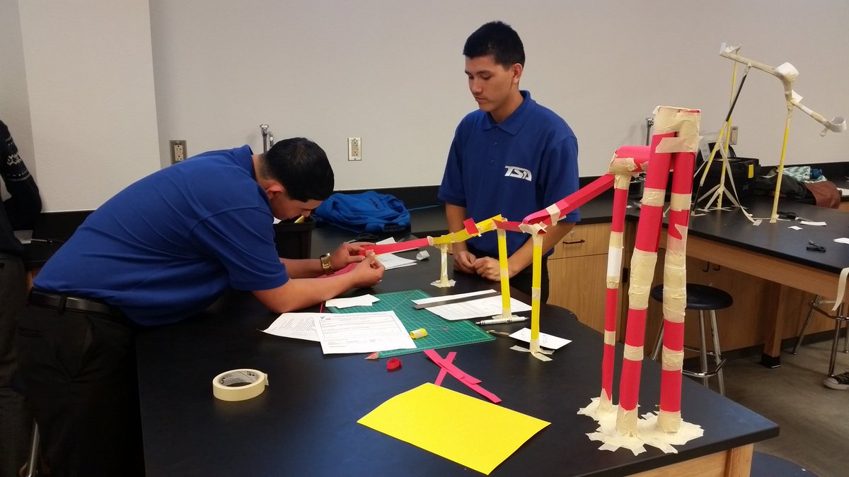 Socorro bulldogs competing in technology problem solving at pbhs for #technologystudentassociation regionals.