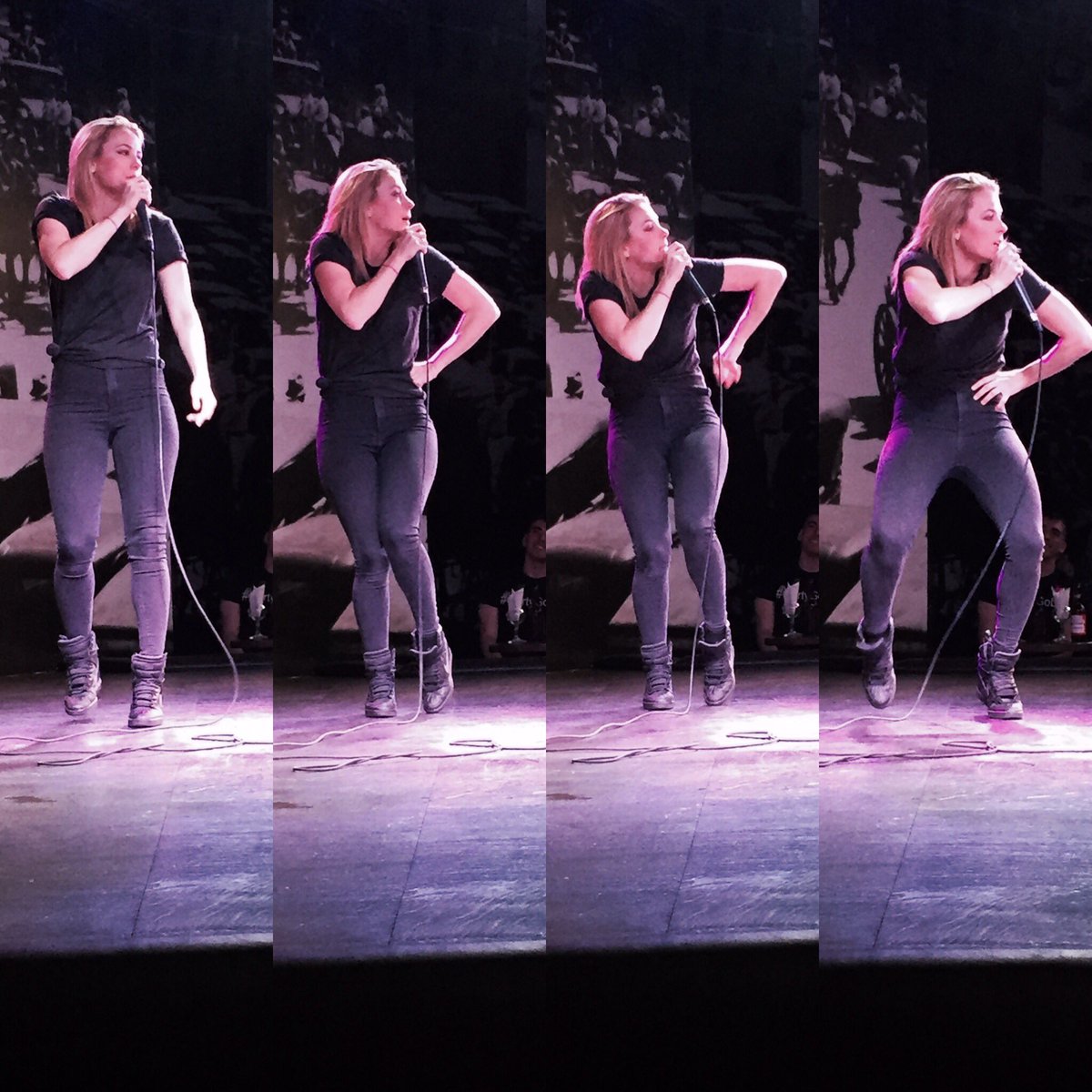 tempeimprov's tweet photo. The amazingly hilarious Iliza Shlesinger is performing tonight and tomorrow here at Tempe Improv! #makeitpointy https://t.co/8ezFDIkC9X