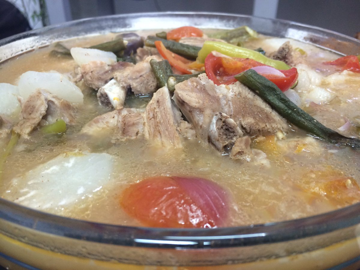 We're having Sinigang, a traditional Filipino food. Yummy!#GSJAM #MNLServiceJam
