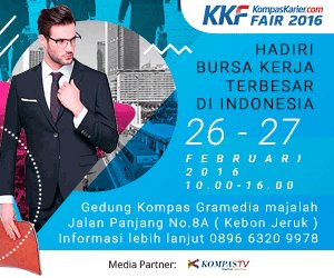 KompasTV's tweet photo. Berbagai pekerjaan dr berbagai perusahaan ada di #KKF2016. Yuk, ke @kompaskarier Fair. Hari ini hari terakhir lho! https://t.co/VyRIHXrfqB