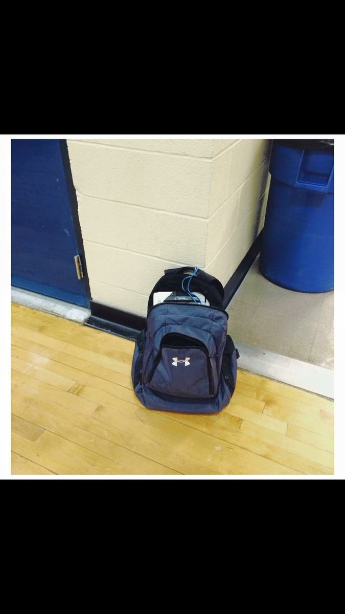 JamtheGym's tweet photo. Just sitting by the equipment room, like she never left.  "Loosen up those shoulders and let's serve 25 balls in"... https://t.co/DbMXRFzIoH