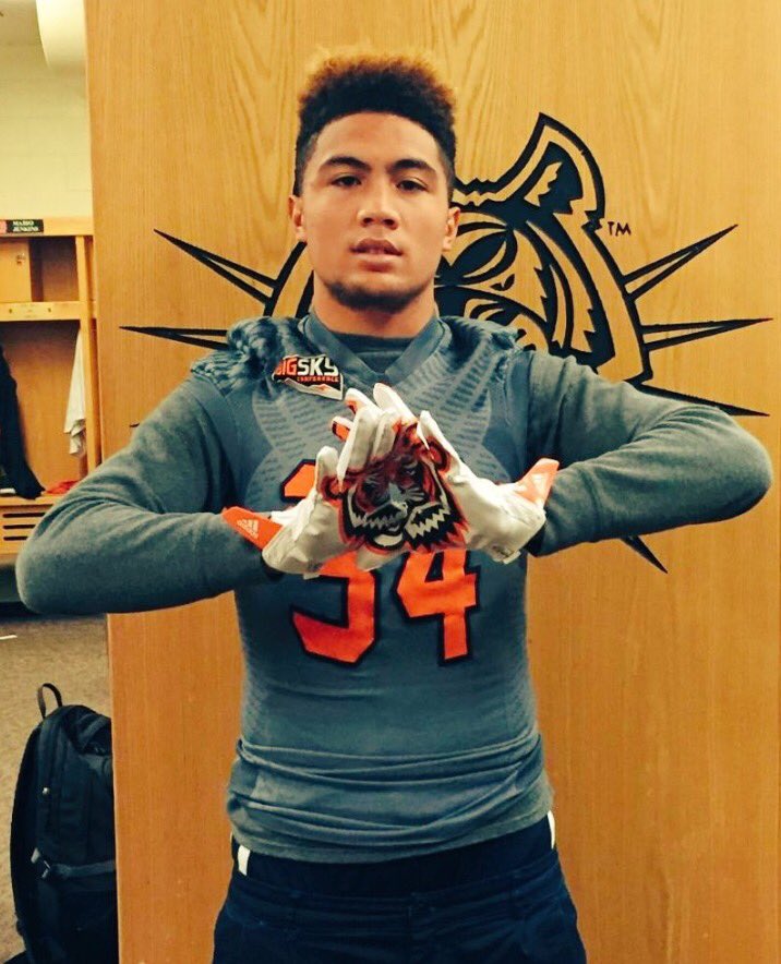 Daygofootball's tweet image. Congrats to Bonita Vista's Atoa Fox on his Commitment to Idaho State !