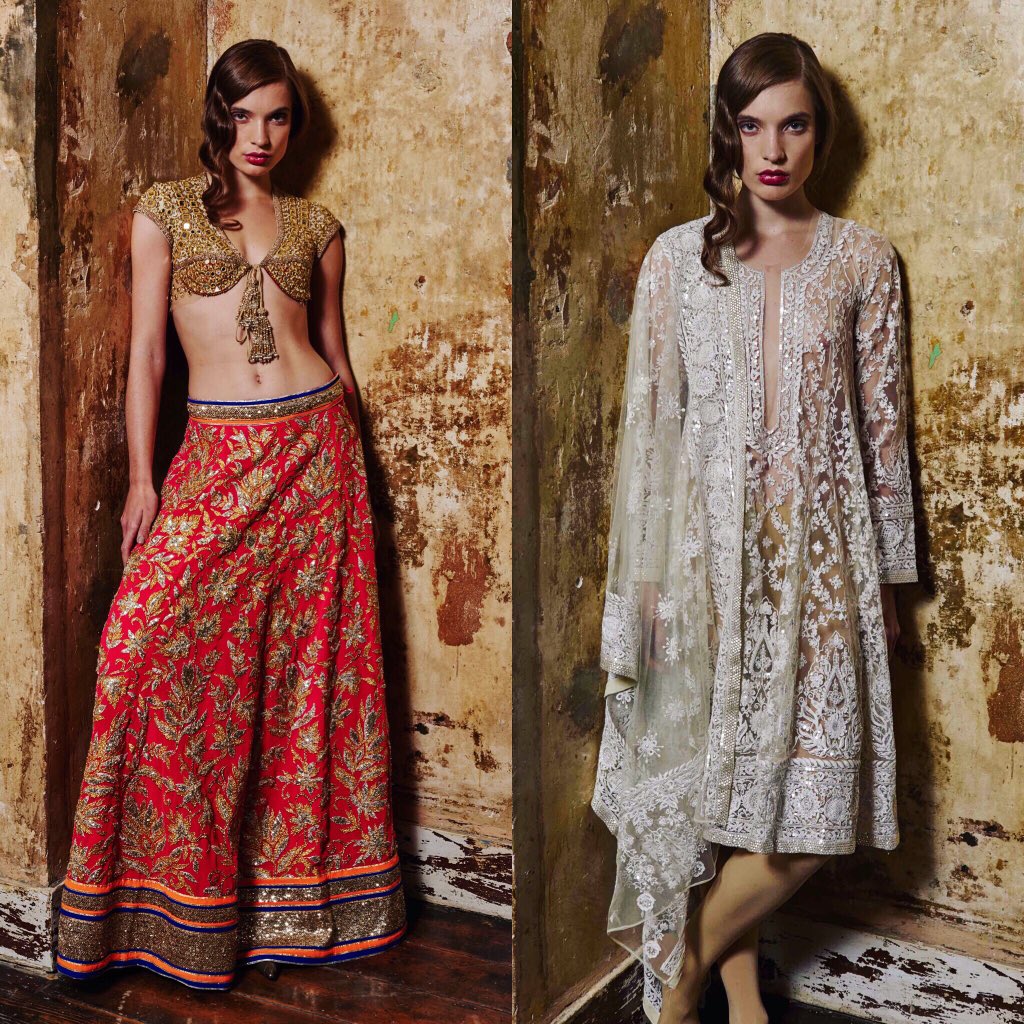 FeminaIndia's tweet photo. Couturiers @AJSKOfficial launch their diffusion line #ASAL at their new store in Mumbai #labelalert #weekendshopping https://t.co/T5GDruf2ed