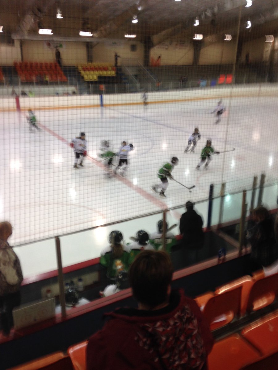 LLudvigson's tweet photo. Game #2 #playoffs #sunday3:00pm #nervous #goicewolves https://t.co/B5csEXncRx