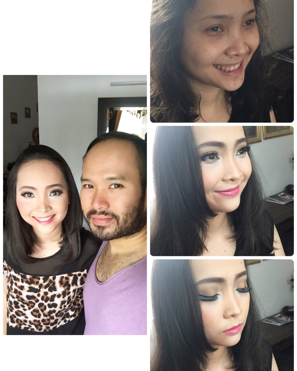 IcanLembang's tweet photo. the beauty becomes the cutie #makeup #makeupartist #makeupforever https://t.co/C9tmbNvjAe
