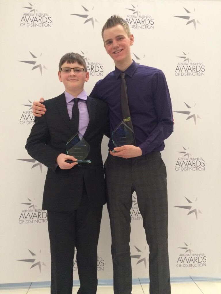 SCREAMINBROS's tweet photo. We are so proud and honoured to have won The Young Entrepreneur of The Year Award tonight! #abbizawards https://t.co/s19l2GQgdE