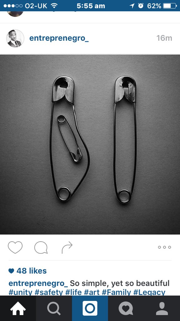 RikkiBoateng's tweet photo. No idea how, but just posted a photo of 3 safety pins & had 48 likes in less that a minute😕😂 #random #boatengability https://t.co/R2unfG9p6Z