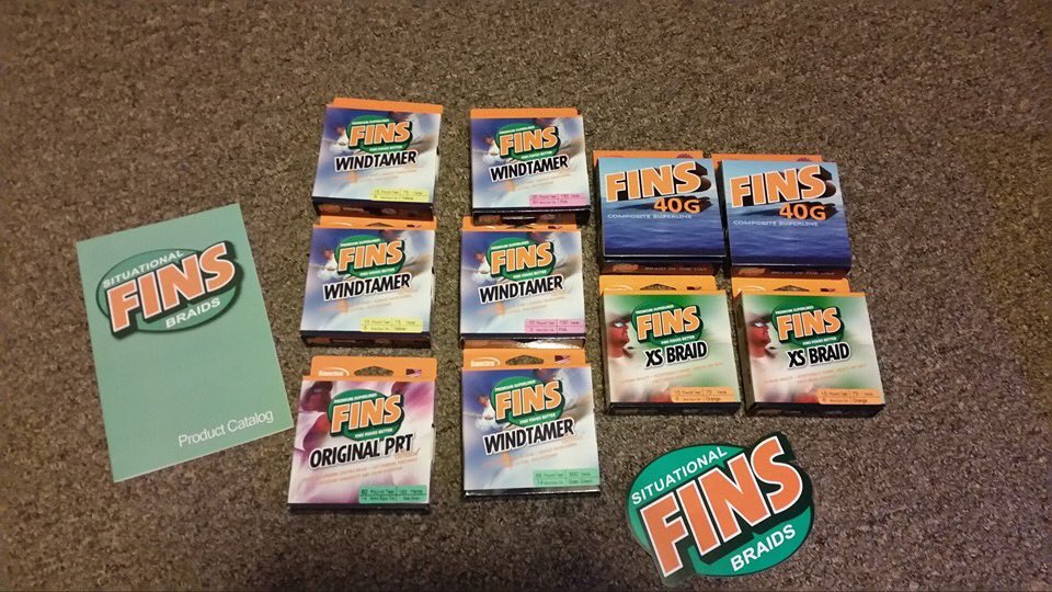 NJKayakAngler's tweet image. Got my my order order last week! Proud to be part of the team and support the best braid out there.  #Finsbraid