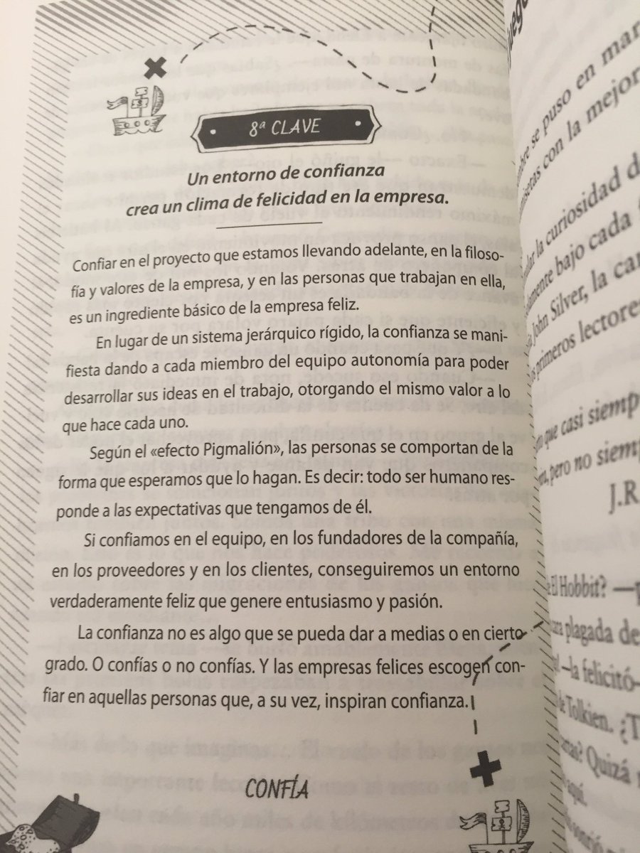 Efecto pigmalion: todo ser humano responde a las expectativas que tengamos de el. Confia! <a href="/laempresafeliz/">La Empresa Feliz</a>