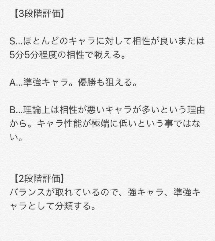 트위터의 オ ケ ハザマ 님 個人的に考えたポッ拳ver N01のキャラ ランク 3段階評価と2段階評価 です 様々な意見を参考にして作成しました この評価が絶対に正しいというわけではない為 ランクはあくまでも参考程度で ランク内の左右上下の 強さは関係無し