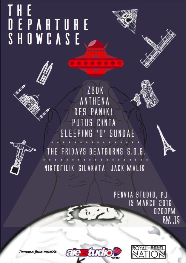 thefridaysmy's tweet photo. #TDS2016 March 13. If this is a pop punk picnic, we're bringing shit sandwiches!
#TheDepartureShowcase #RRN2016 https://t.co/IndM4ntI3V