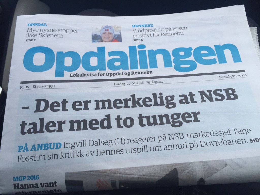 Diskusjonen om anbud fortsetter #Dovrebanen flere #tog #oppdal #jernbane <a href="/HenrikKierulf/">Henrik Kierulf</a> <a href="/ketilso/">Ketil Solvik-Olsen</a> <a href="/nsb_no/">NSB</a>