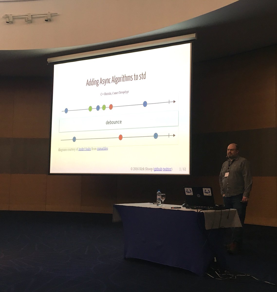 functional piping at first slide. +1 to kirk! #cpprussia #cpp