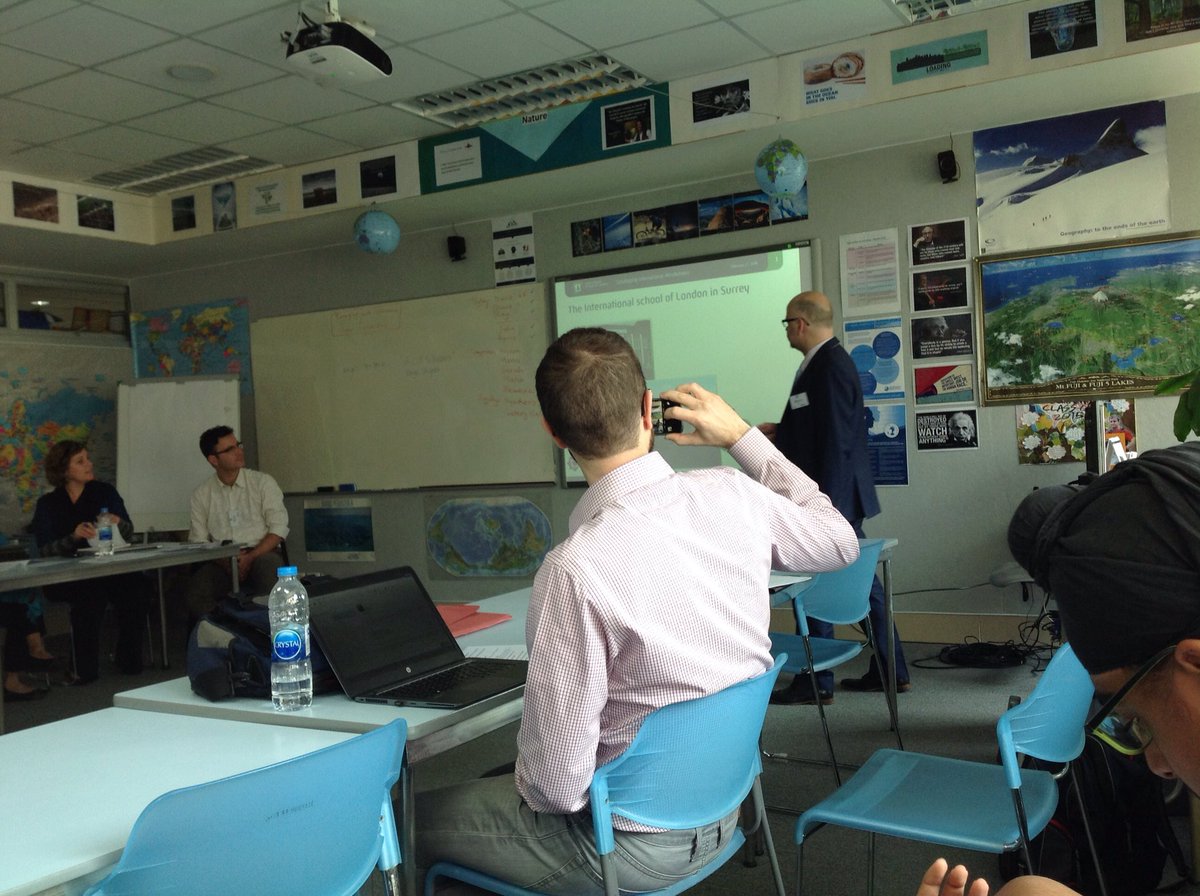 Y11NIST's tweet photo. Picture within a picture.
"Developing Global Mindedness" presentation!
#allinted2016 #NistEvents @NISTSchool https://t.co/0LkG01M0HM