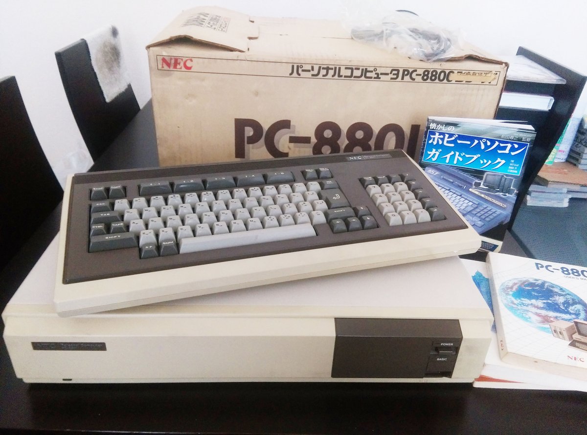 懐かしのホビーパソコン紹介 第29回 Pc 01 日本電気 19年